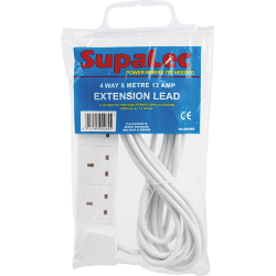 13 Amp Extension Lead 4 Gang 5m