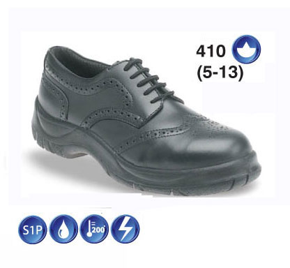 BROGUE SHOE BLACK S1P SIZE 10