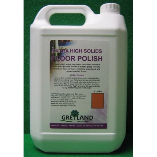 Greyland Extra High Solids Floor Polish 5L