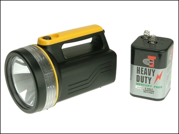 Krypton Spotlight With 6v Battery 996