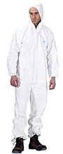 Tyvek Protech Boilersuit White Size XXXLarge 25 per pack