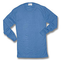 Thermal Vest Long Sleeve (Blue) Large