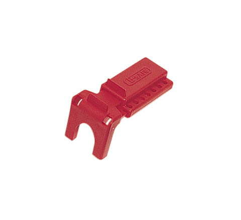 B-Safe Ball Valve Lockouts Red c/w padlock