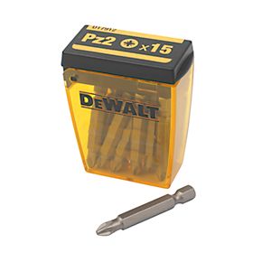 DT7912QZ Flip Box Pozi No.2 Bits 15 PER PACK DT7912QZ Flip Box Pozi No.2 Bits 15 PER PACK