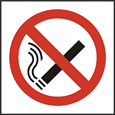 No smoking sign No smoking sign